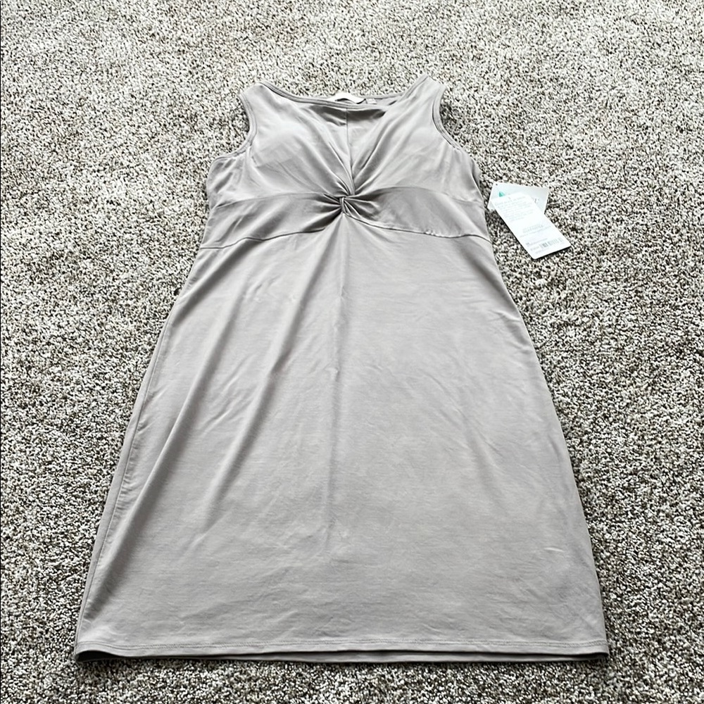 Athleta Gray Midi Dress for Effortless Style